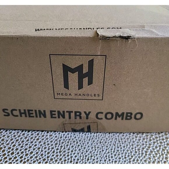Schein Entrance Combo Lock Satin Brass Item # SE9CSB-M1 - Picture 13 of 16